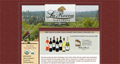 Desktop Screenshot of laroccavineyards.com